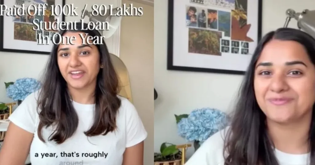 paid off 80 Lakhs students loan in one year